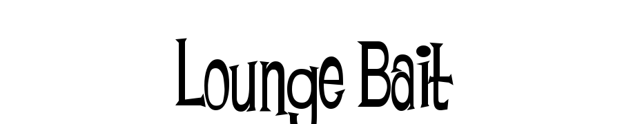 Lounge Bait Font Download Free